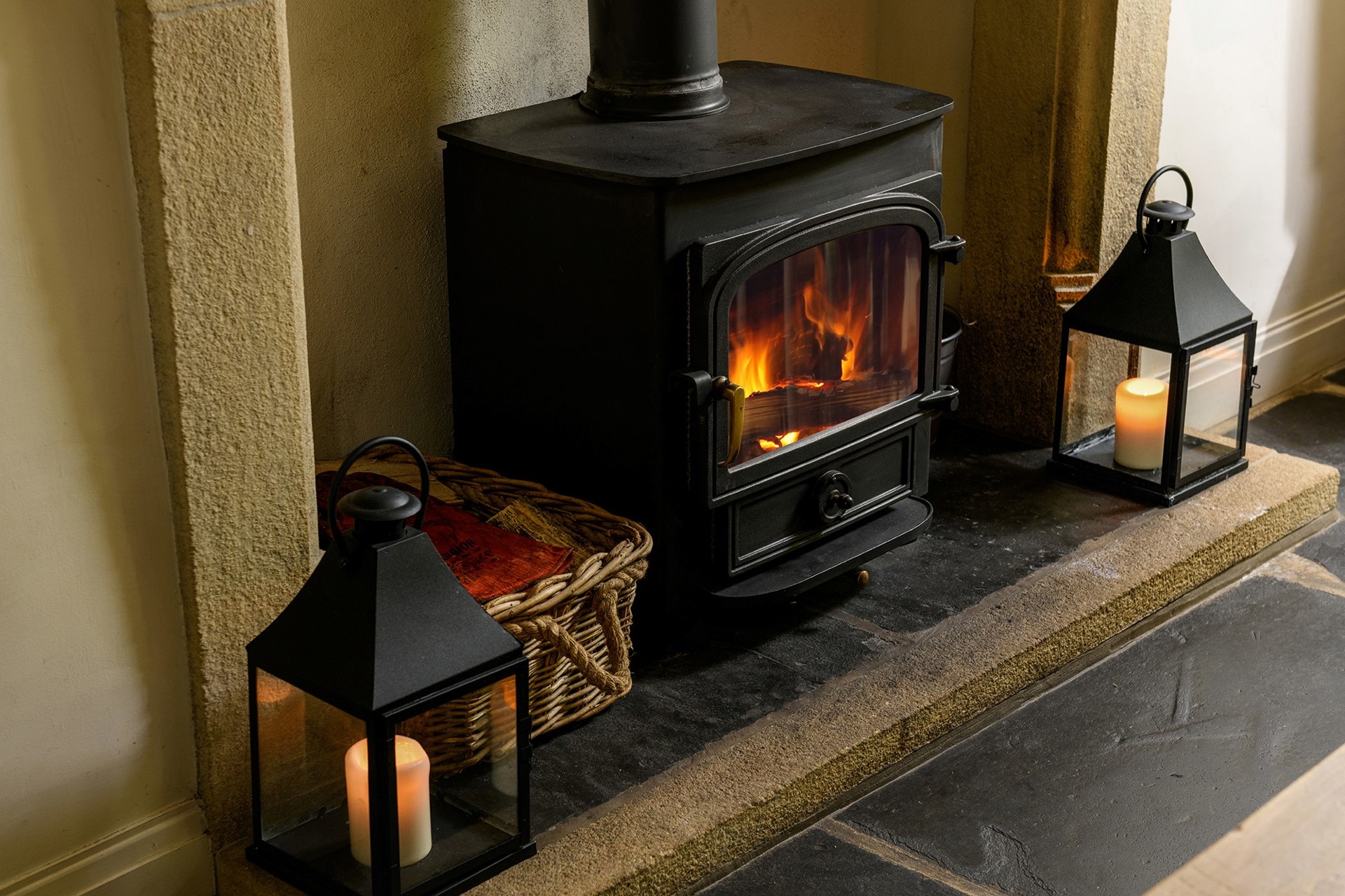 Background image - Woodburner